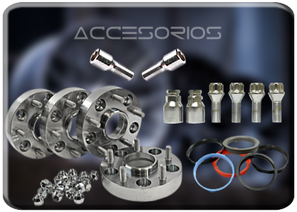 Accesorios, Aros Centradores, Tornillos, Separadores